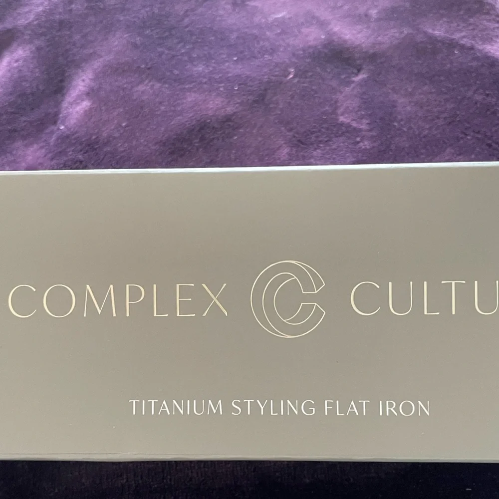 Complex Culture Titanium Styling Flat Iron